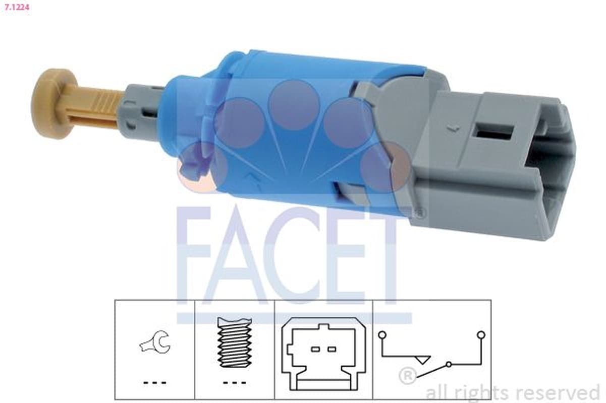 Facet Interr. Frizione Clio Iii 1.2 71224