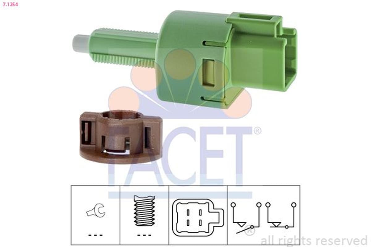 Facet Interruttori Pedali Freno/Frizione 71254