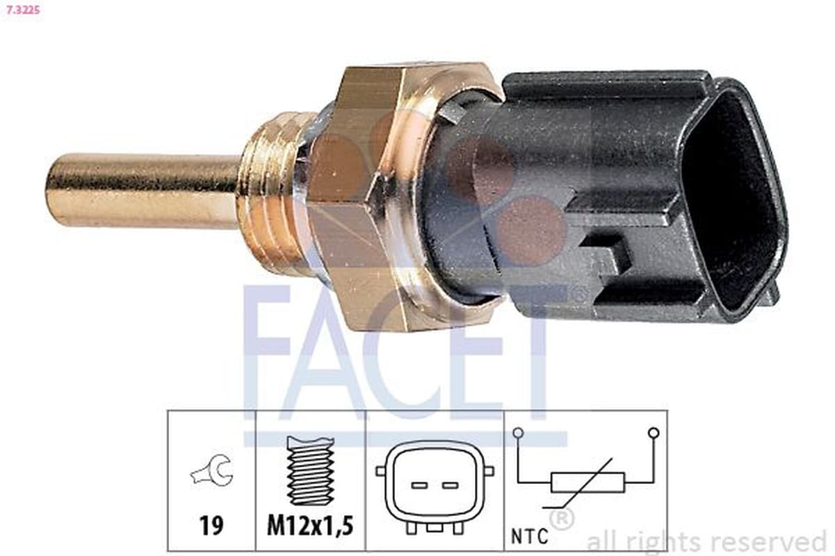 Facet Termistore Acqua Nissan Micra 73225