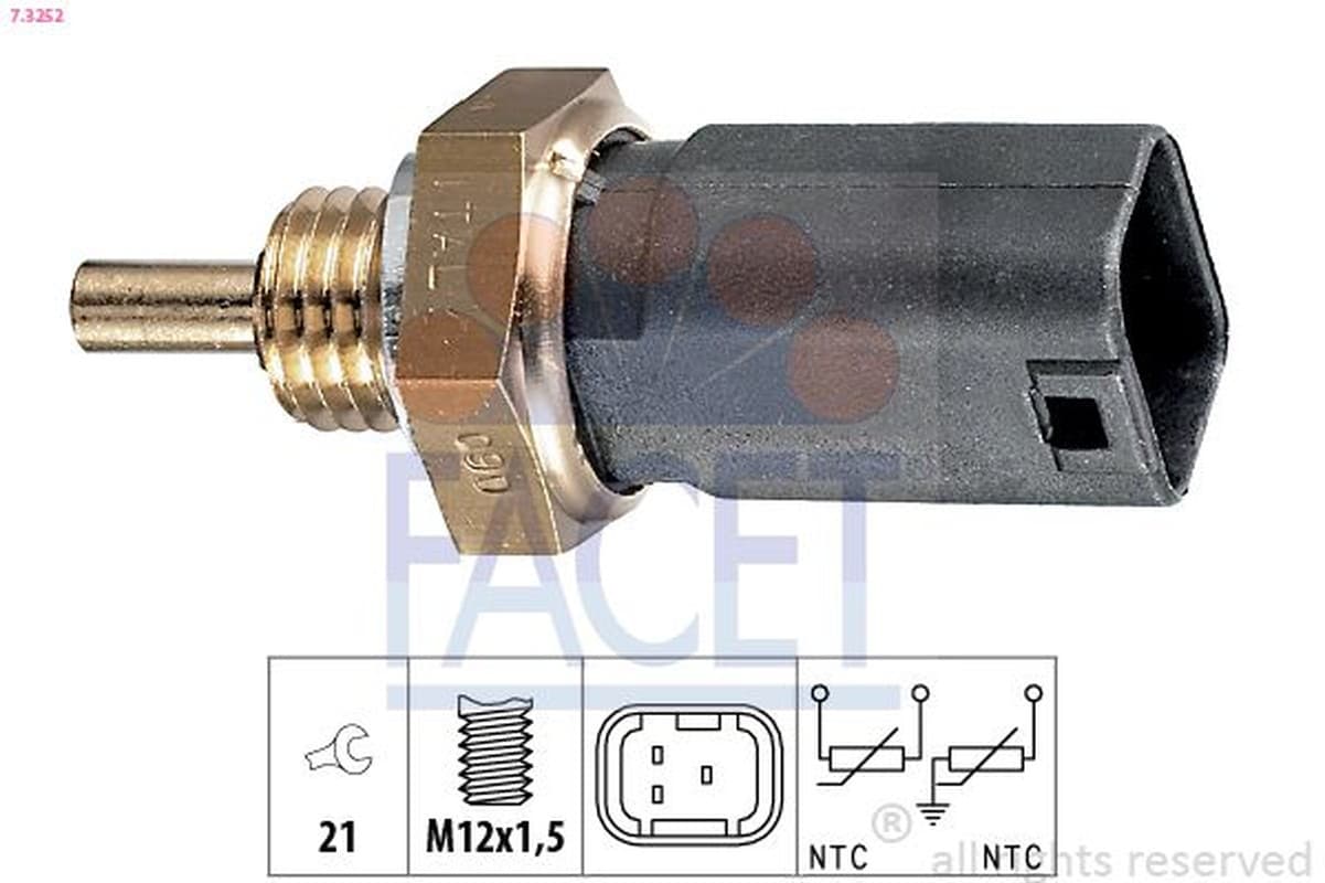 Facet Sensore Termico Multif.Opel 73252
