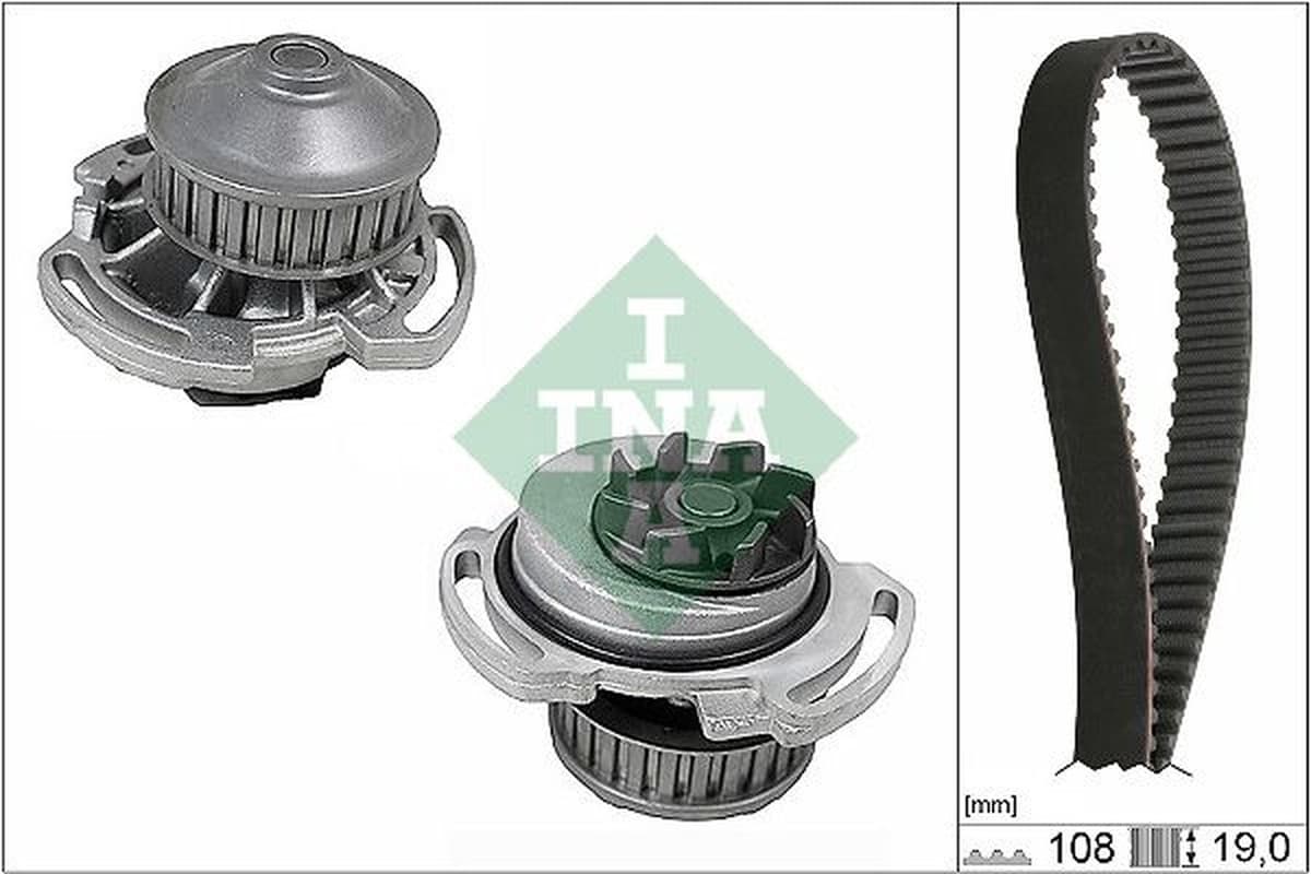 INA Pompa acqua e cinghie dentate 530 0717 30