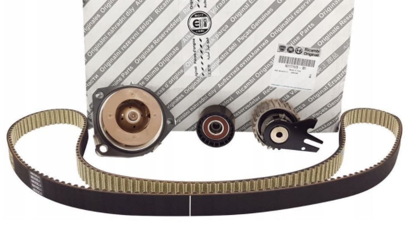 Kit distribuzione completo + pompa acqua + cinghia servizi ALFA FIAT OPEL JTDM 1.9 2.0 16V