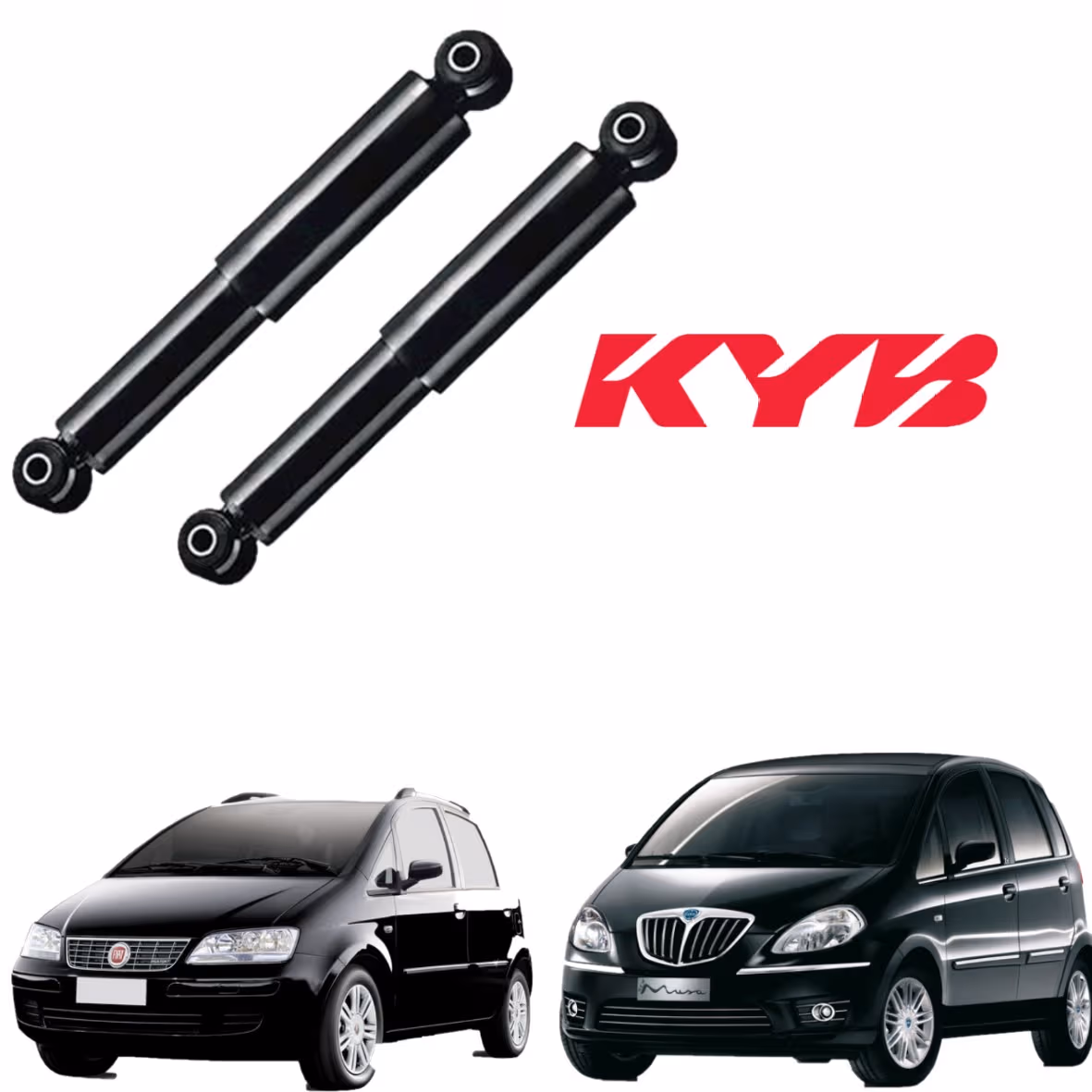 kit ammortizzatori Posteriori Kyb Kayaba Lancia Musa Ypsilon Fiat Idea