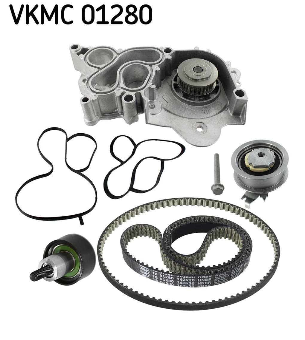 VKMC 01280 Pompa acqua e Kit cinghie dentate VKMC 01280