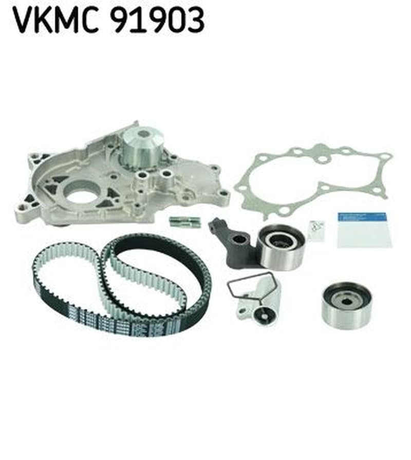 Skf Kit Tendicinghia Con Pompa Acqua Vkmc91903