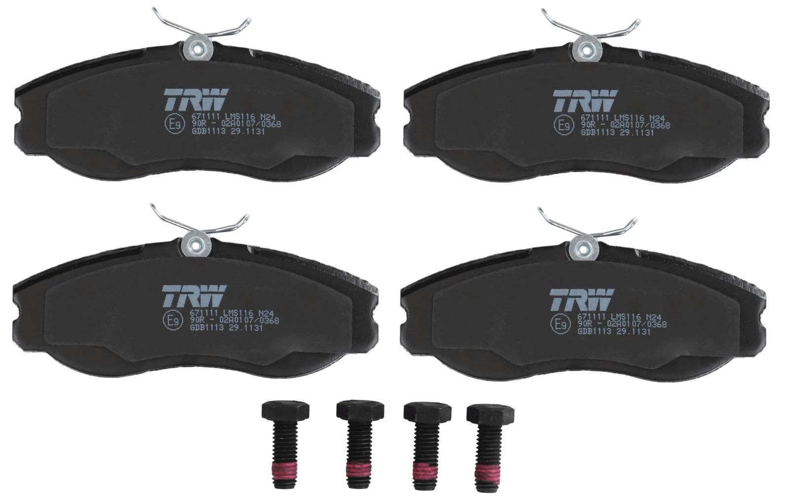 Trw Pattini Freno Nissan Terrano Ii (R20) 3.0 Ditd Gdb1113