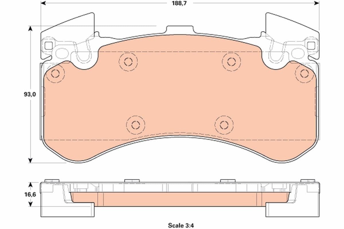 Trw Audi A8 2.0/3.0D Gdb1911