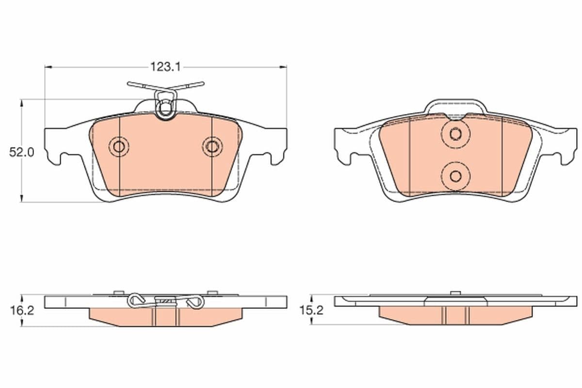 Trw Ford (Europe) Focus 2.0 Gdb2033