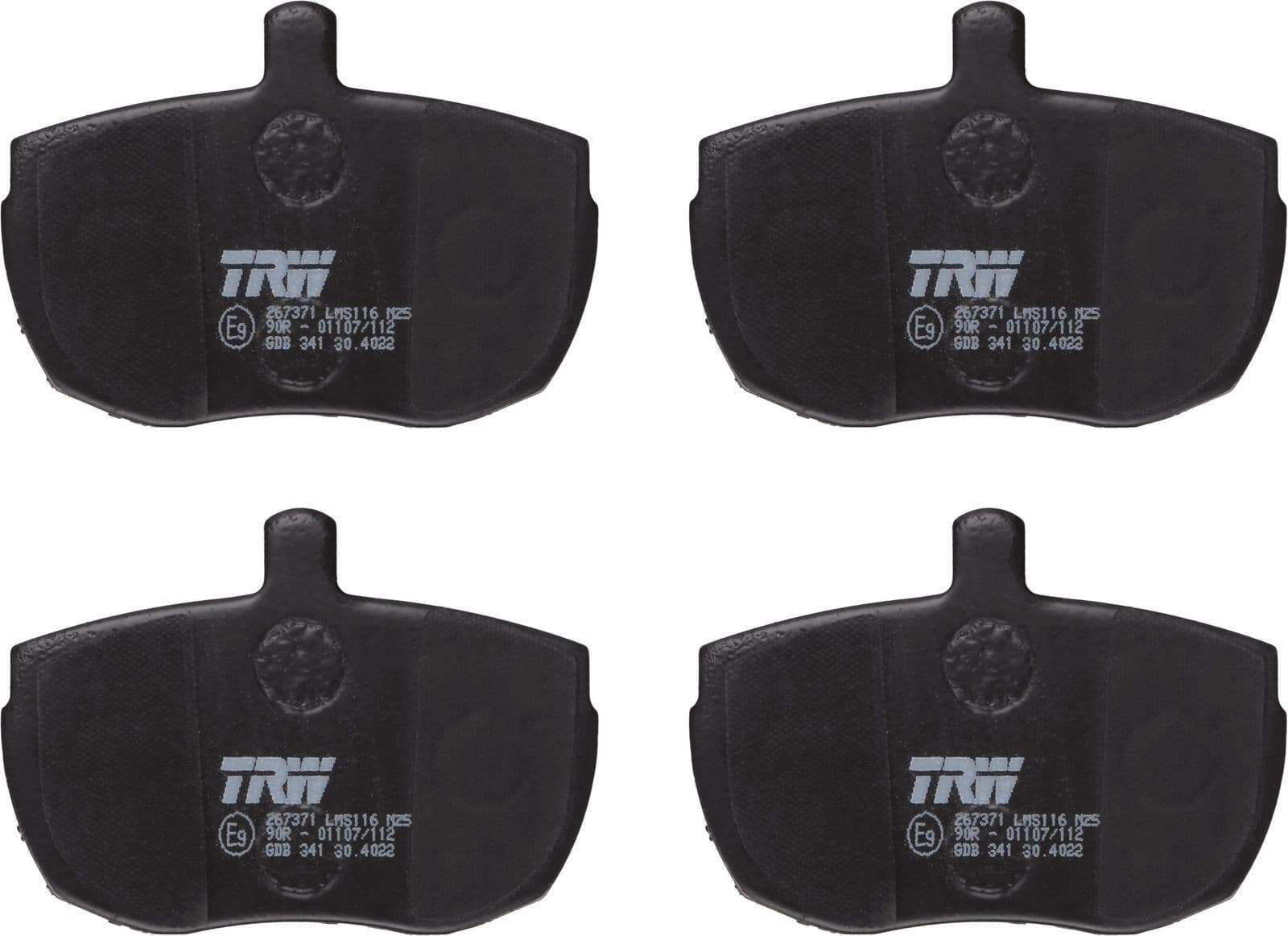 Trw Pattini Freno Ford Transit/Defender 2.5 90 Tdi Gdb341