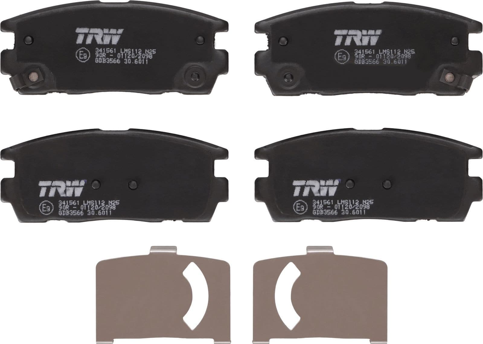 Trw Pastiglia Freno Chevrolet (Gm) Captiva Gdb3566