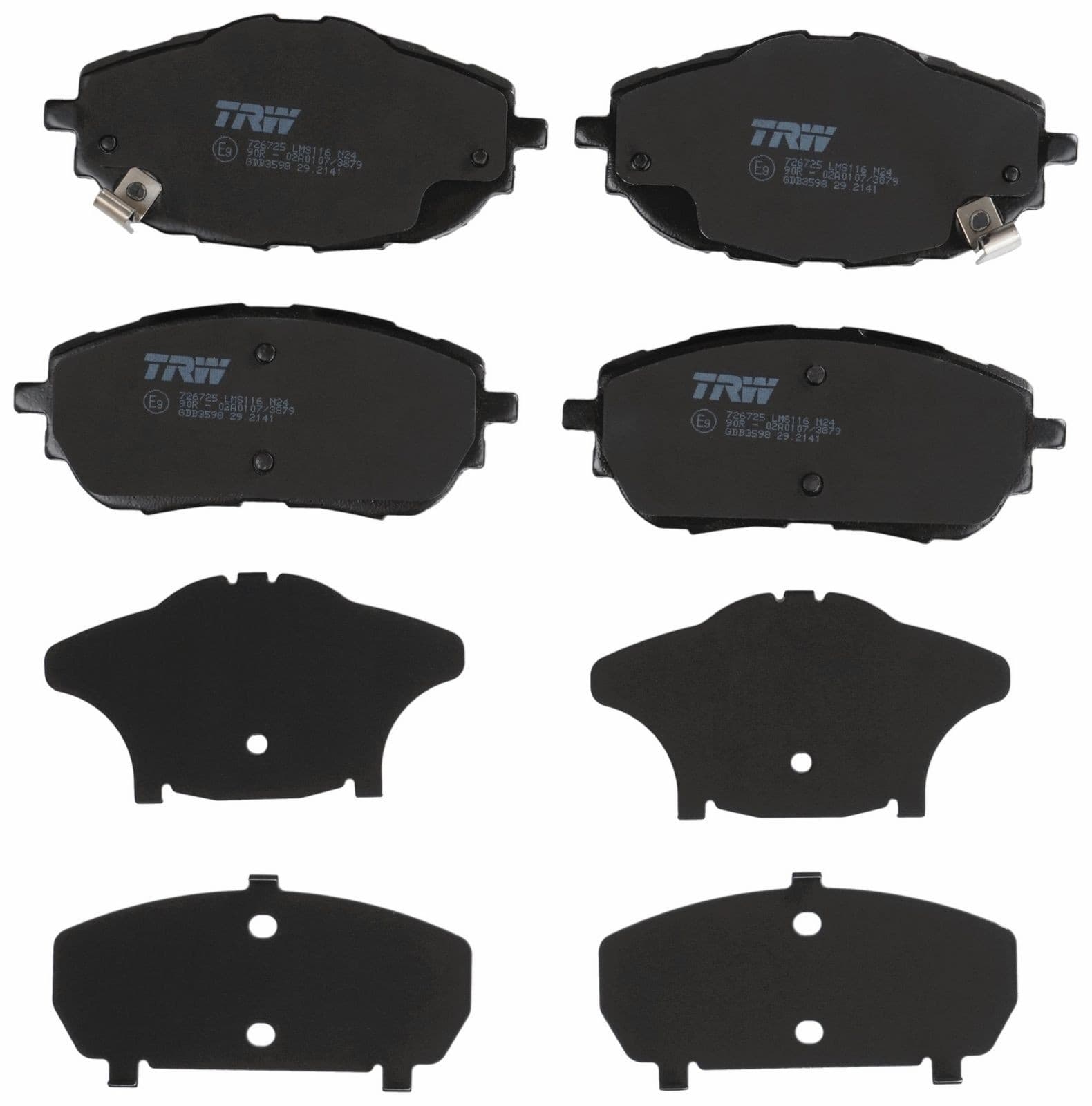 Trw Toyota Auris 1.3/1.6/1.8/1.4D Gdb3598