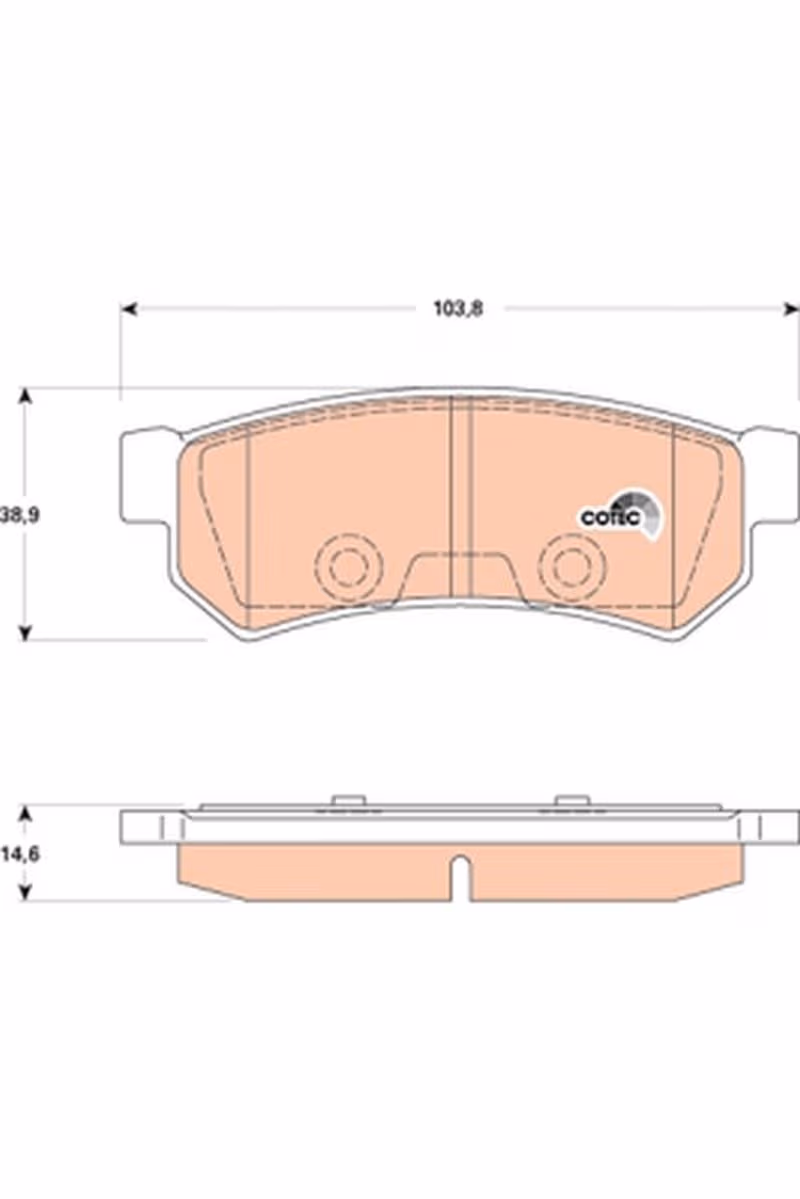 Trw Chevroletlacetti1.4/1.6/1.805/03>Post Gdb4178