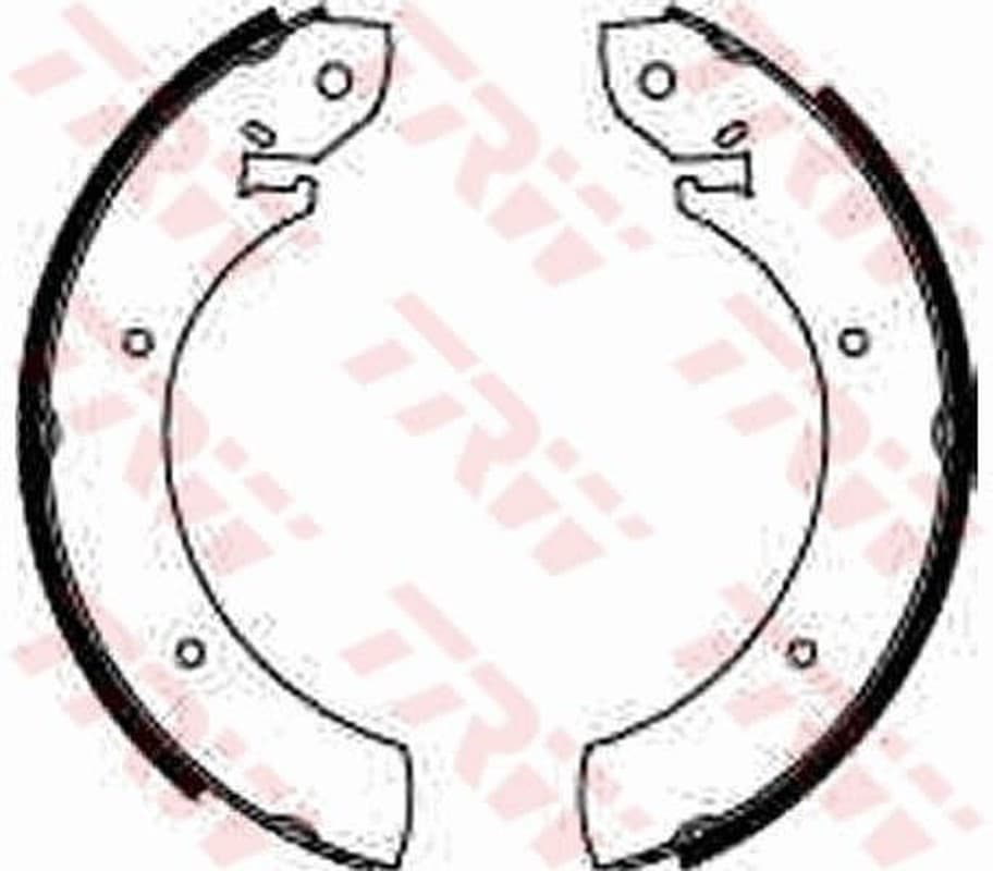Trw Ganasce Freno Mazda 323 Iii 1985 1995 Anteriore Gs6250