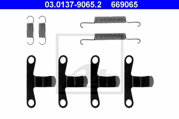 Ate Kit Accessori, Ganasce Freno Stazionamento 03.0137-9065.2