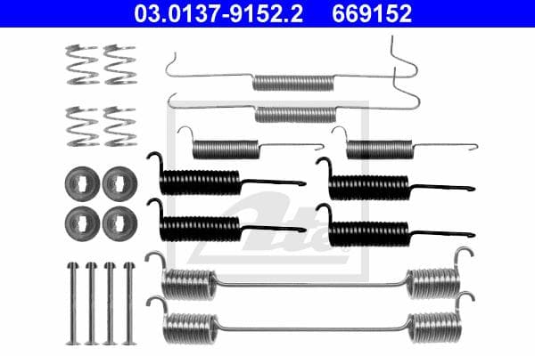 Ate Kit Accessori, Ganasce Freno 03.0137-9152.2