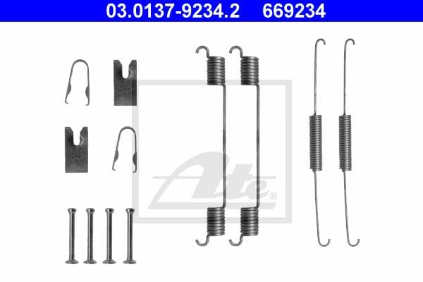 Ate Kit Accessori, Ganasce Freno 03.0137-9234.2