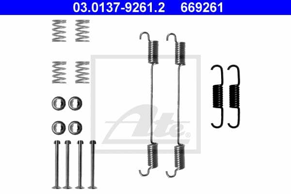 Ate Kit Accessori, Ganasce Freno 03.0137-9261.2
