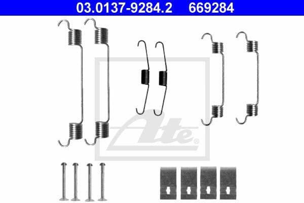 Ate Kit Accessori, Ganasce Freno 03.0137-9284.2