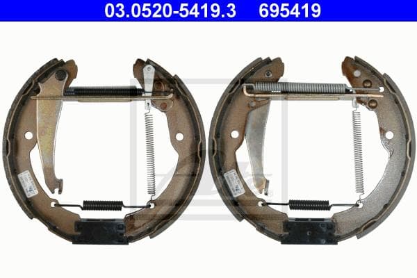 Ate Kit Ganasce Freno 03.0520-5419.3