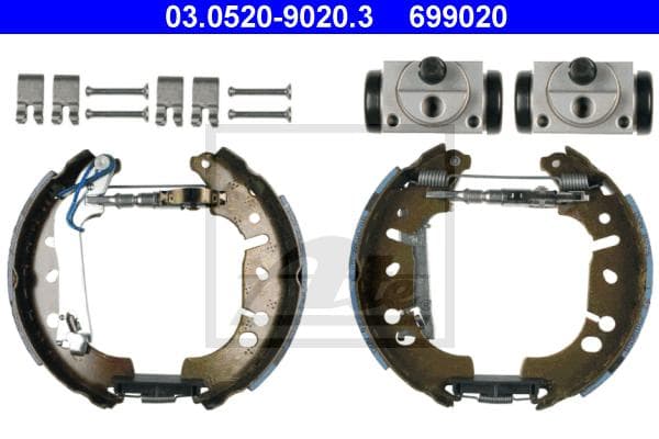 Ate Kit Ganasce Freno 03.0520-9020.3