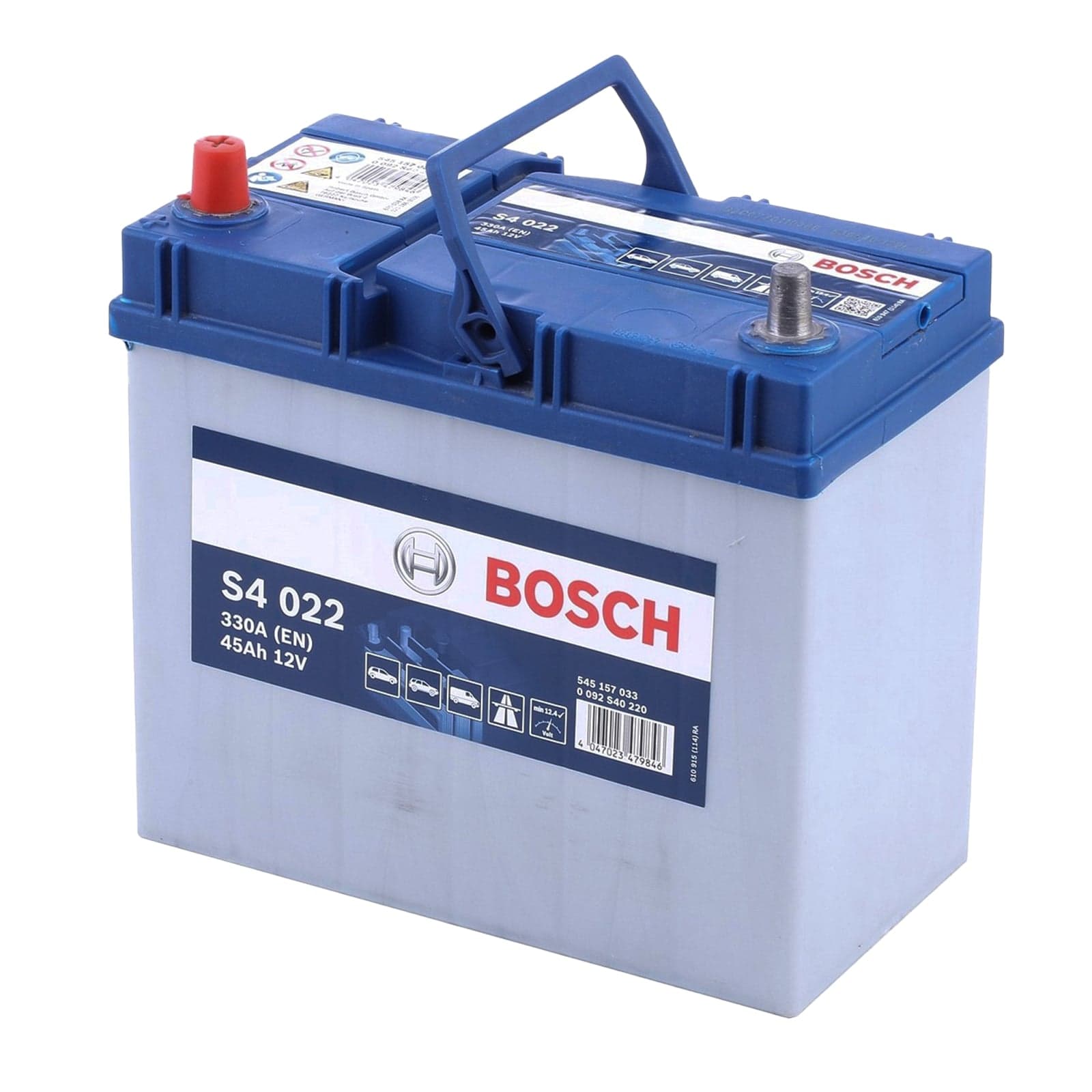 Bosch Batteria Auto 0092S40220 45 ah 330 en