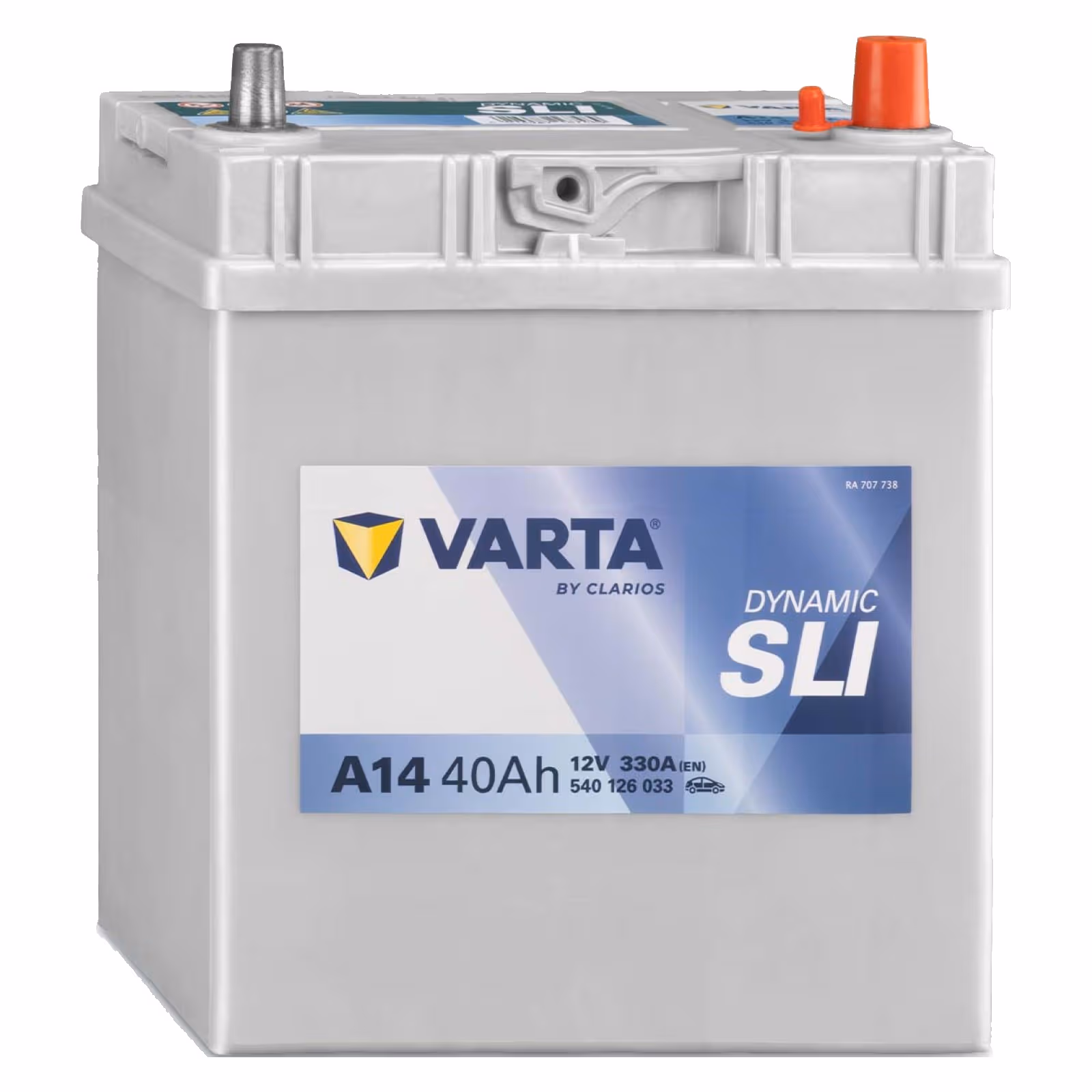 BATTERIA AUTO VARTA BLUE DYNAMIC 40AH 330A