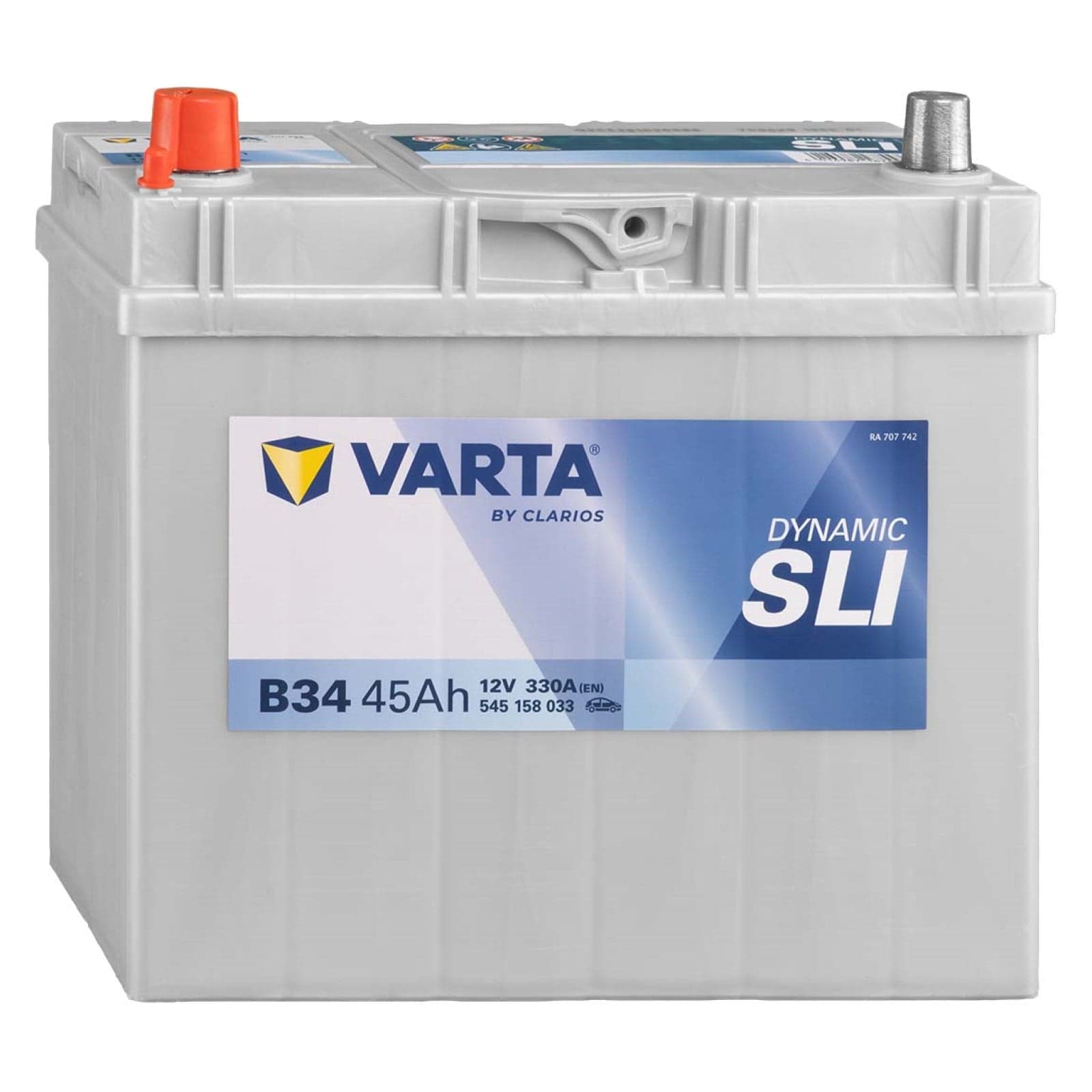 Batteria VARTA B34 Blue Dynamic 12V 45Ah 330A Polo SX