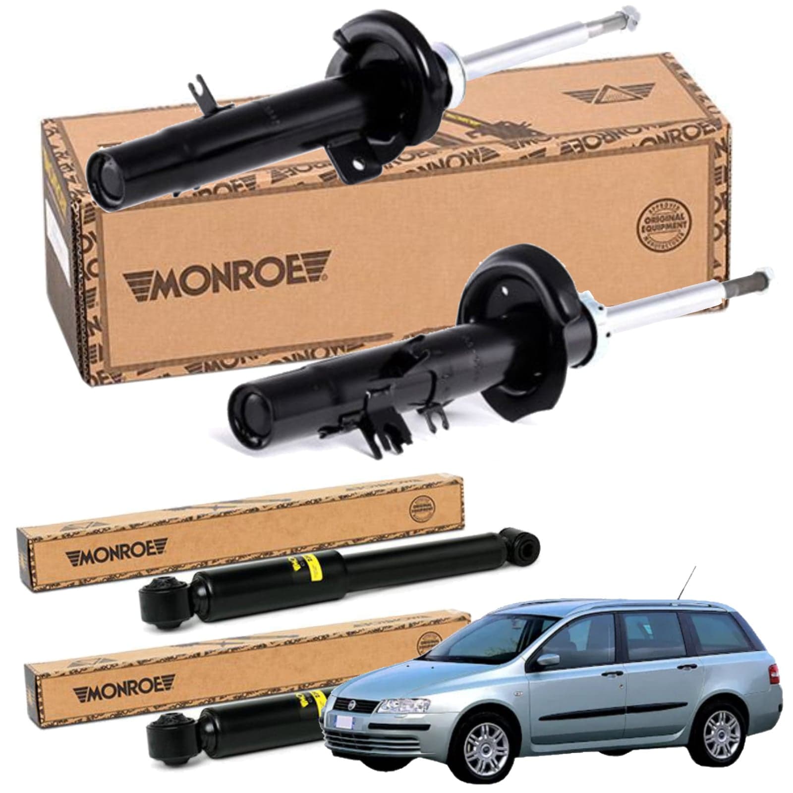 Kit 4 Ammortizzatori Monroe Fiat Stilo