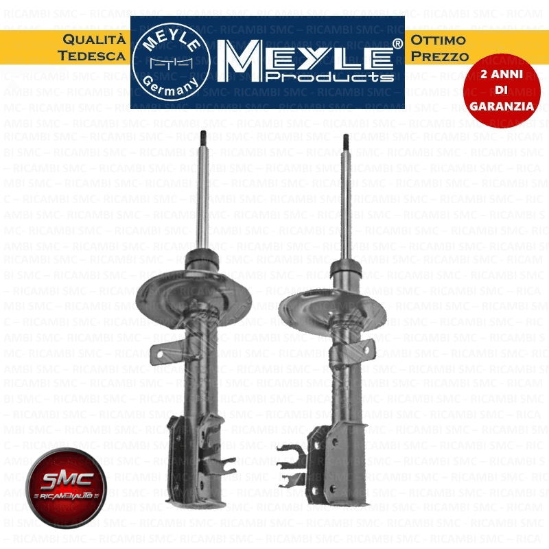 Coppia Ammortizzatori Meyle Kay021-A Per Fiat