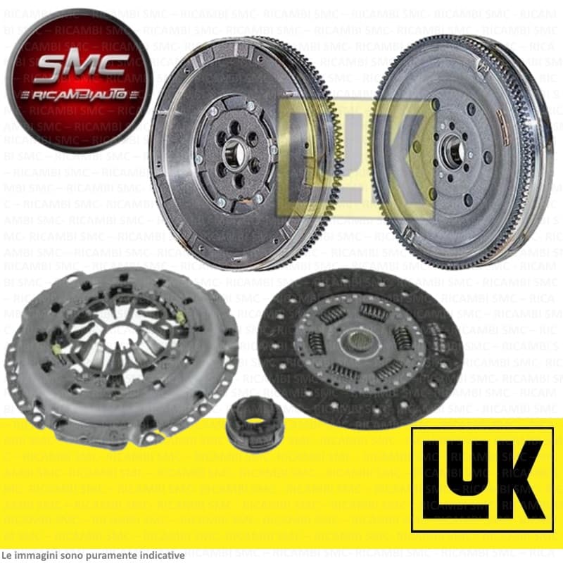 Kit Frizione E Volano Luk Kf36 Per Audi, Vw