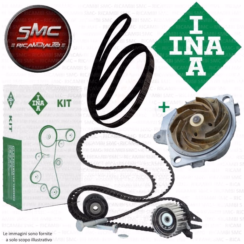 Kit Distribuzione Completa Ina Kdi4_K+P