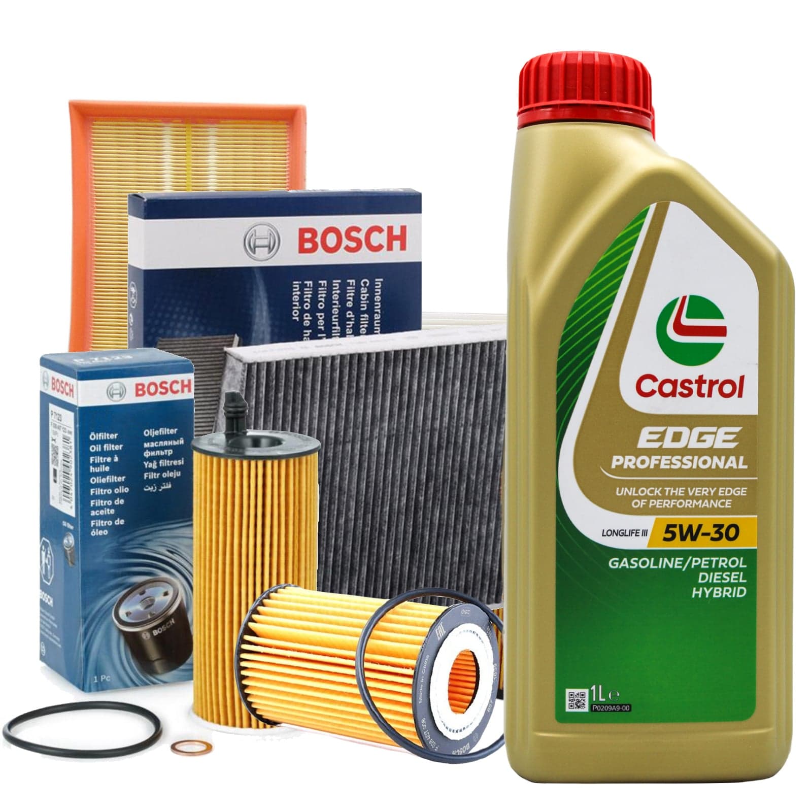 Kit Tagliando + Olio Motore Boscktb016+Ll035W30