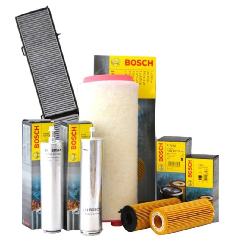 Kit Tagliando 4 Filtri Bosch Per Bmw Serie 1