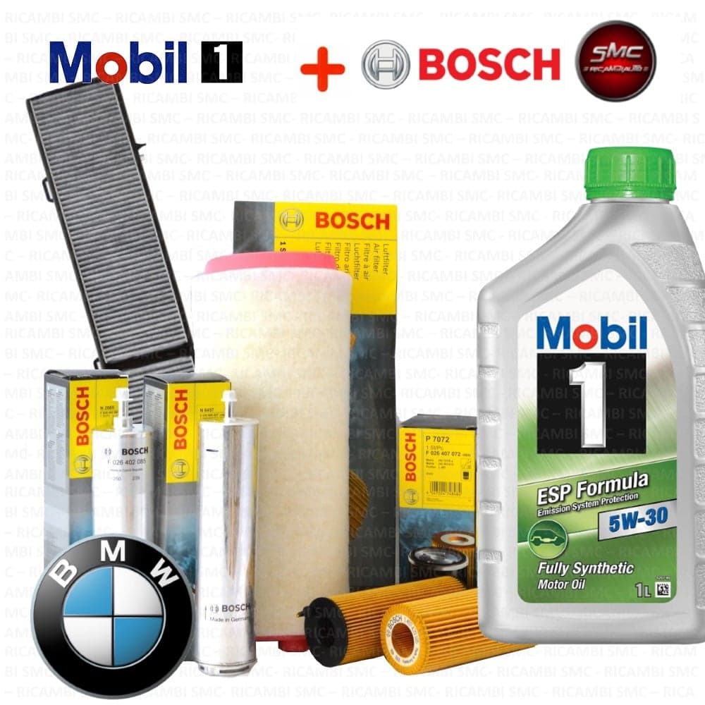 Kit Tagliando + Olio Boscktb030+Mobil5W30