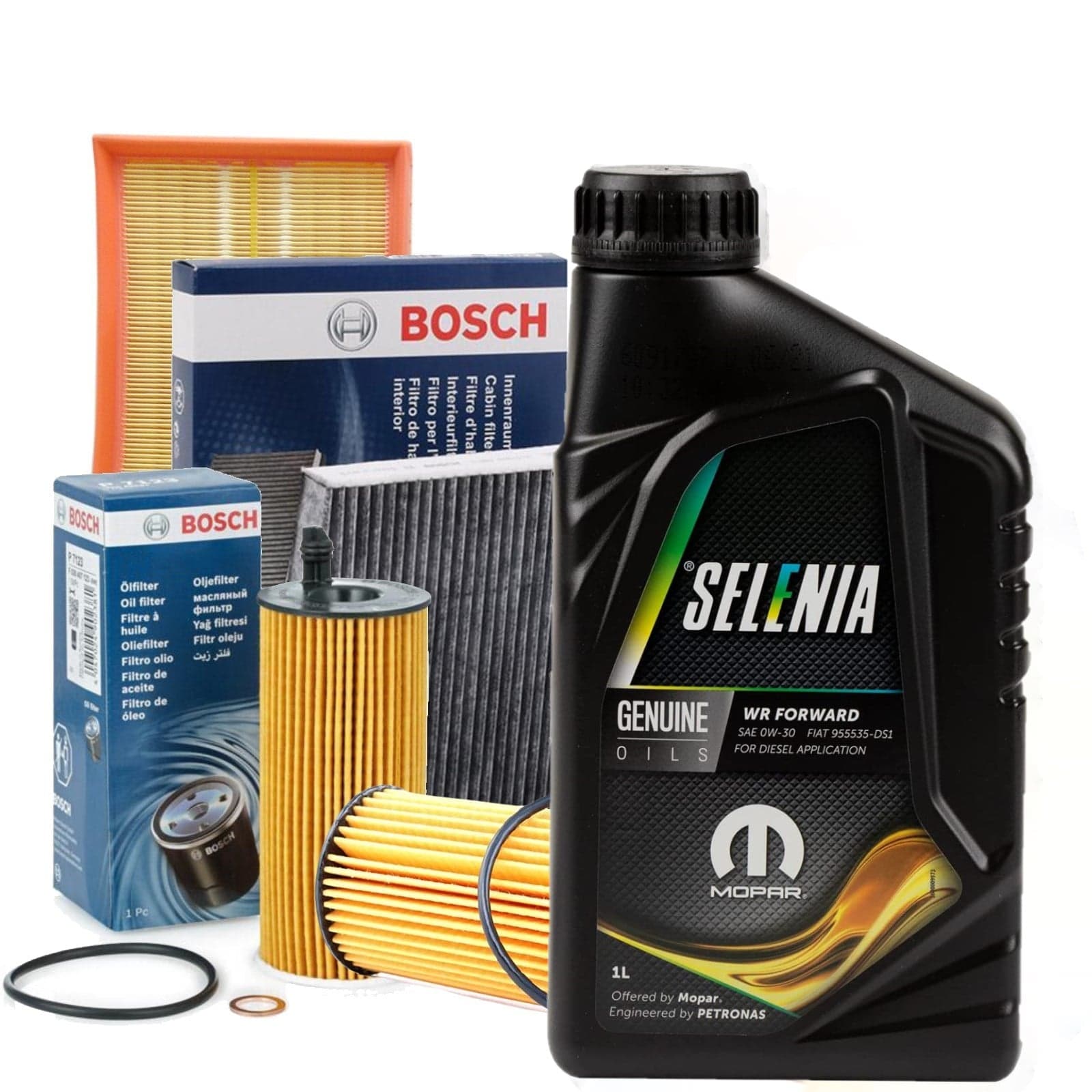 Kit Tagliando BOSCH Fiat Panda e Lancia Y (1.3D Multijet)