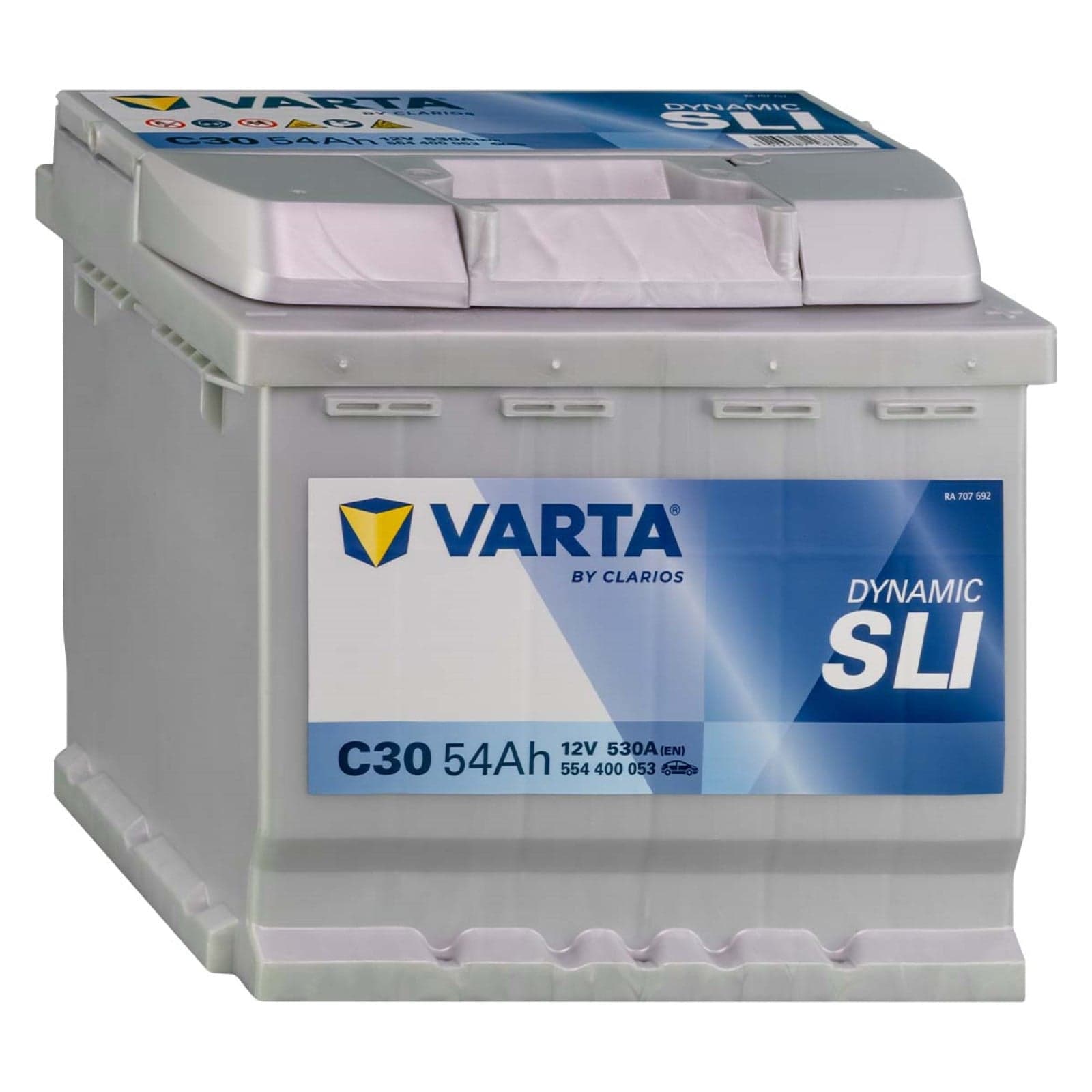 BATTERIA VARTA SILVER DYNAMIC 54Ah L1 530A 12V C30
