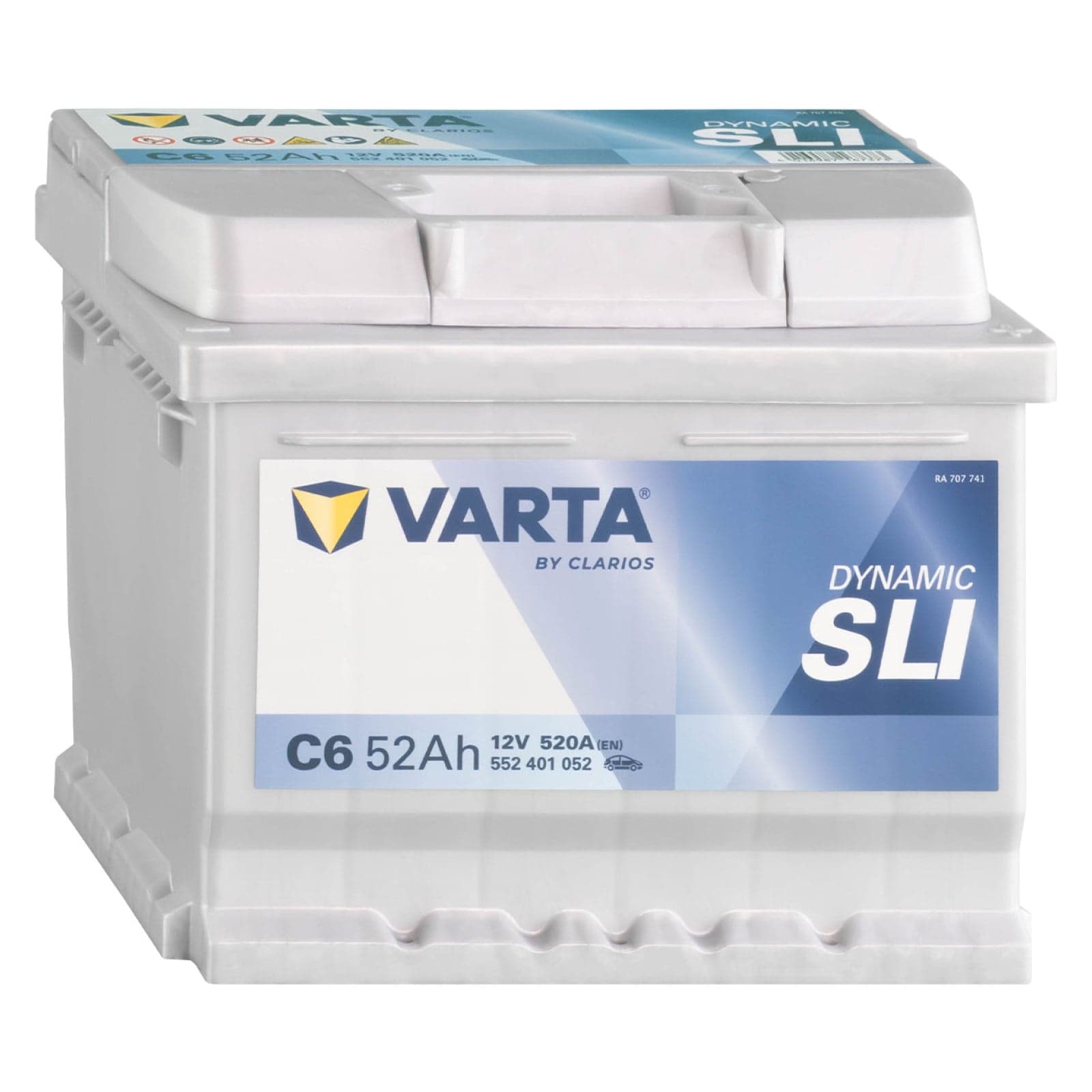 Batteria Varta Silver Dynamic C6 52Ah 520A 12V