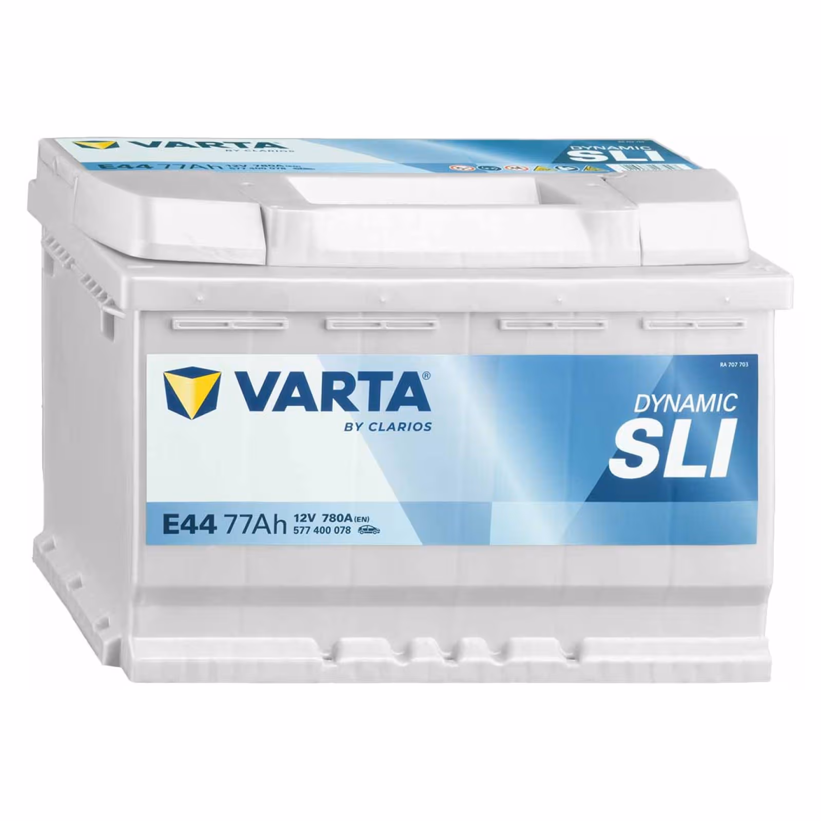Batteria Auto Varta Silver Dynamic E44 77Ah 780A 12V 577400078