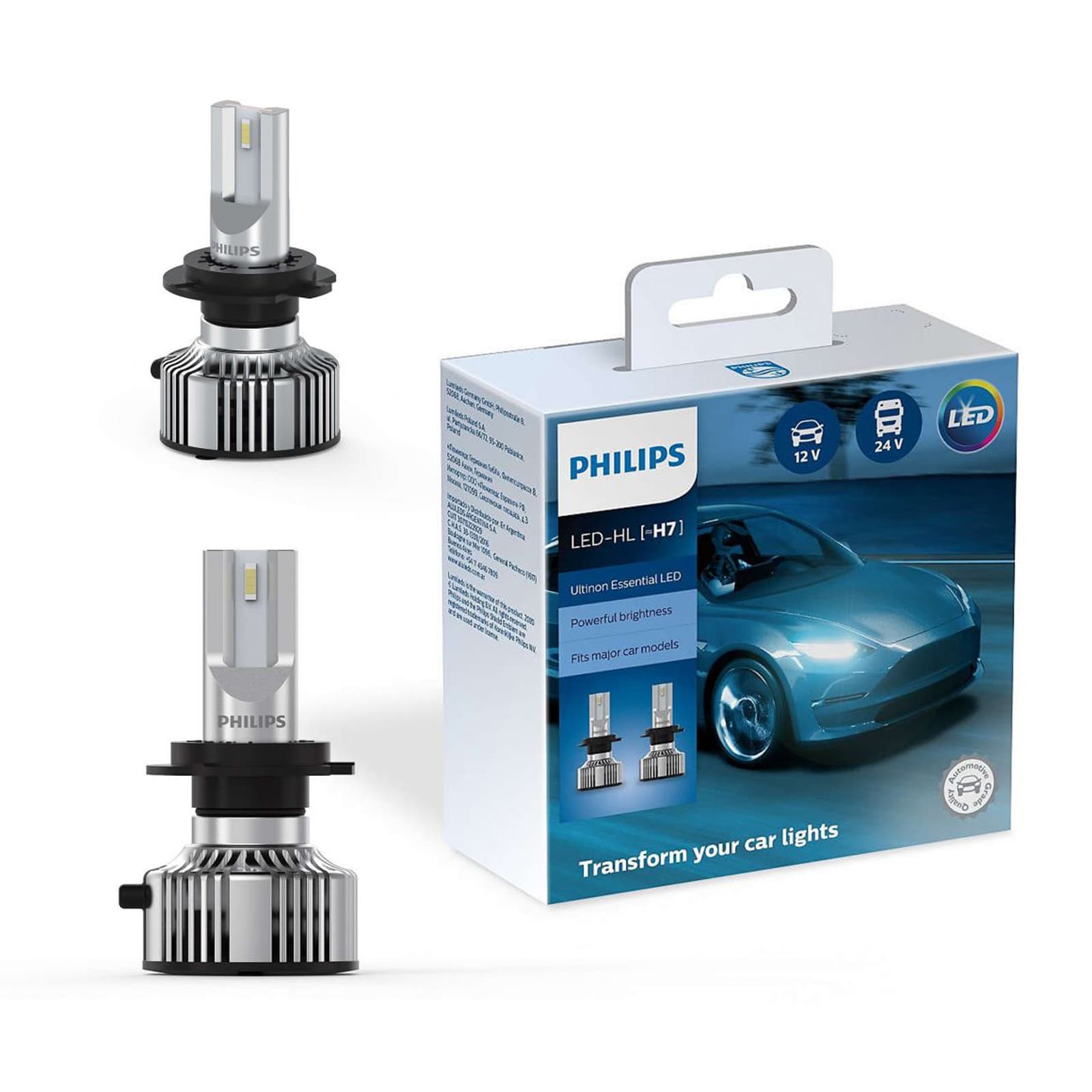 Lampadine Led H7 Philips Ultinon 6500K 12V 24V