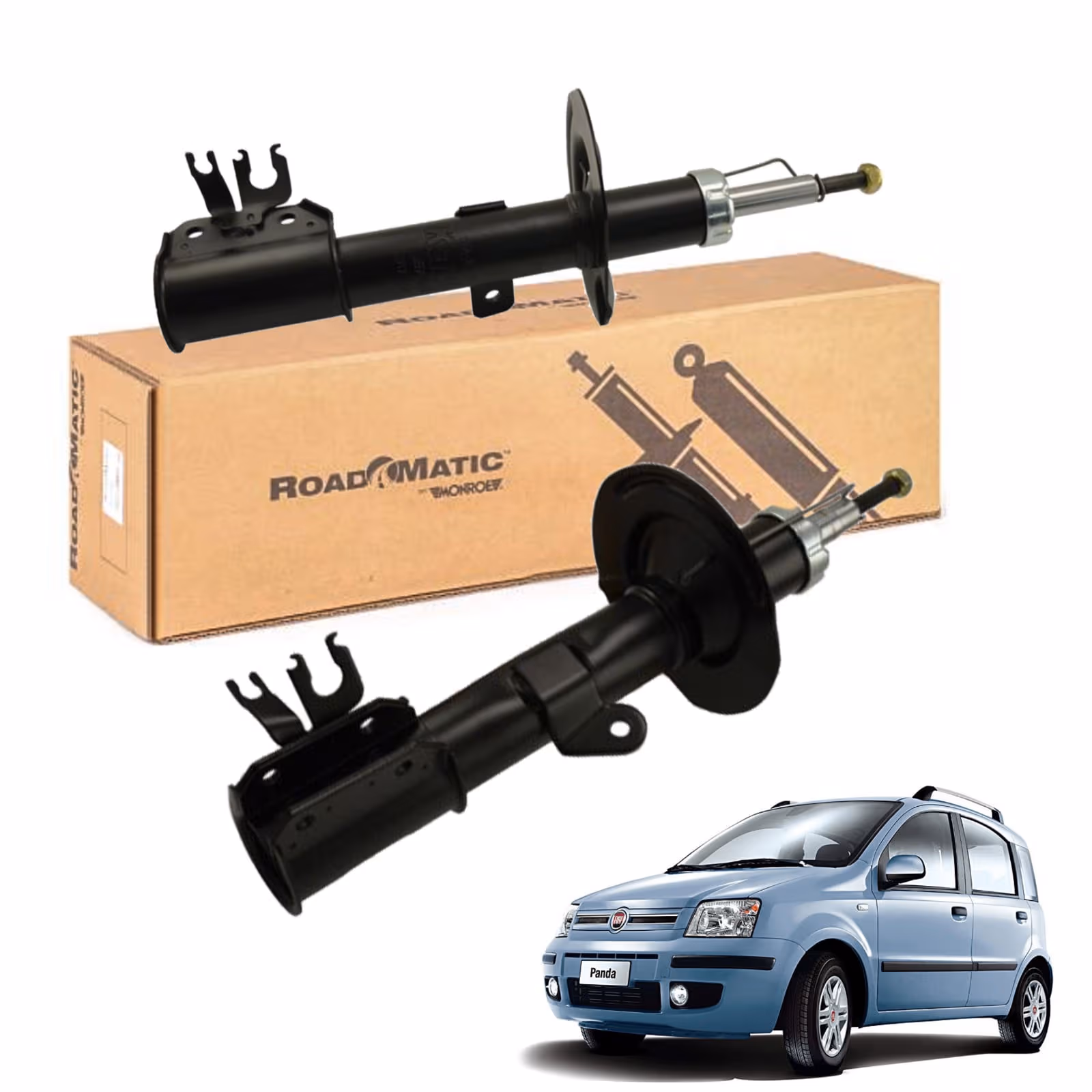 Coppia Ammortizzatori Anteriori Monroe Fiat Panda II