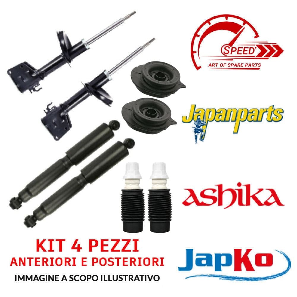 KIT 4 AMMORTIZZATORI SPEED LANCIA MUSA ANTERIORI POSTERIORI