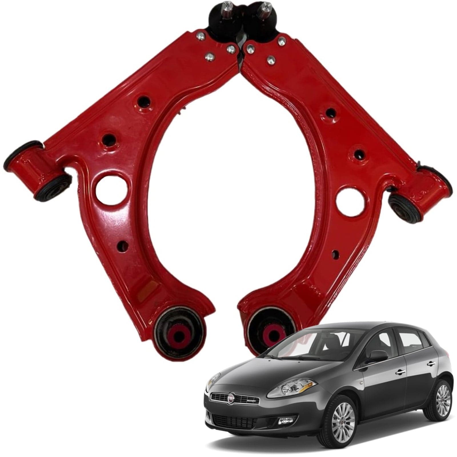 Bracci Oscillanti Inferiori Frap per Fiat Bravo 198 Delta Trapezi Rinforzati