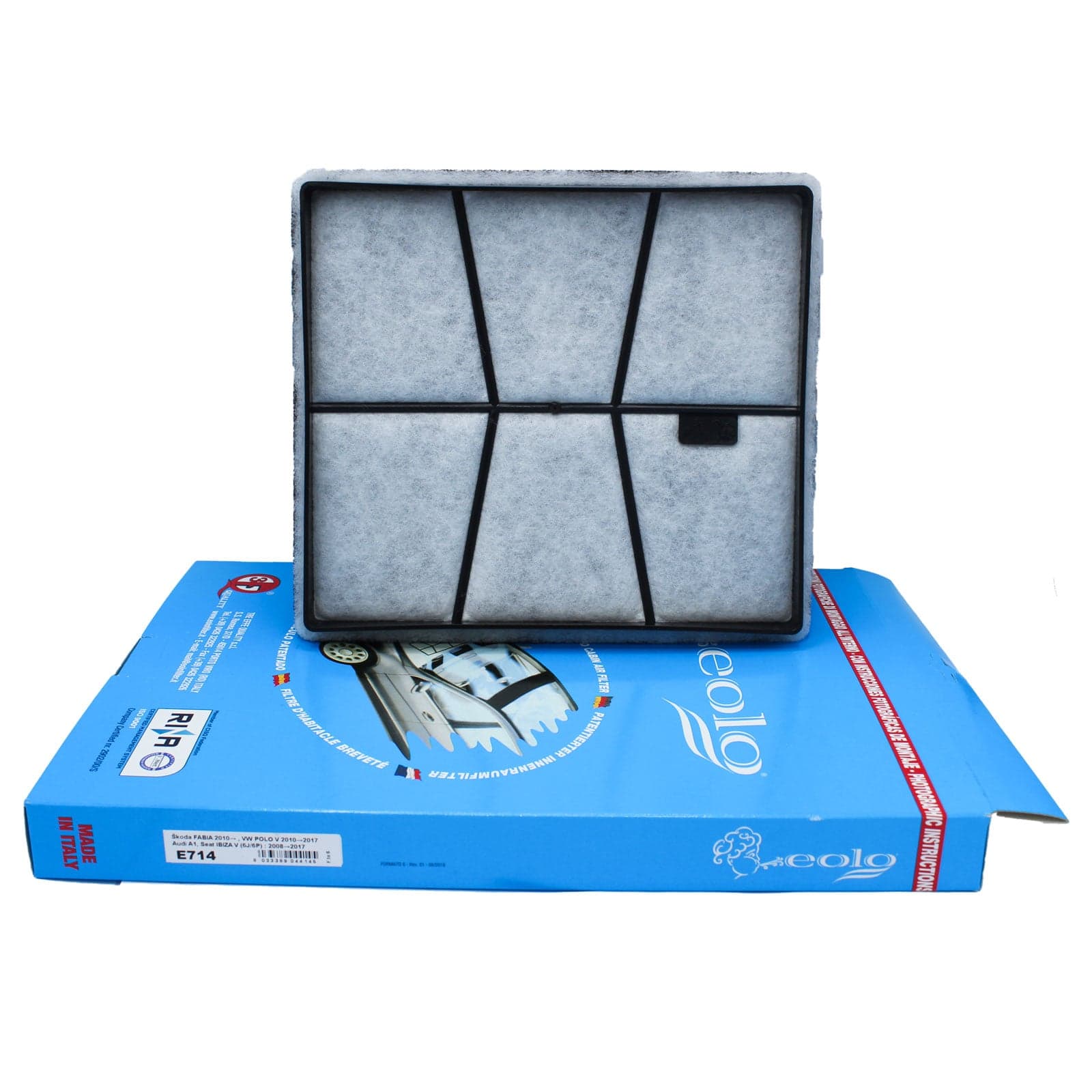 Filtro abitacolo 3F Quality 714 Volkswagen Polo Filtrazione al carbone attivo