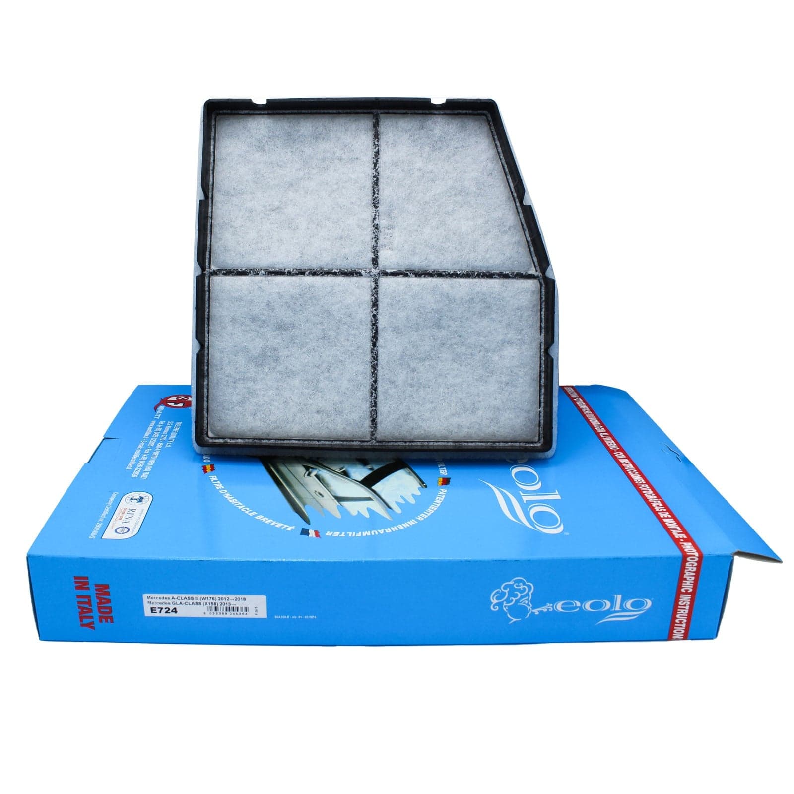 Filtro Abitacolo 3F Quality 724 Mercedes Benz Classe A Filtro al Carbone Attivo