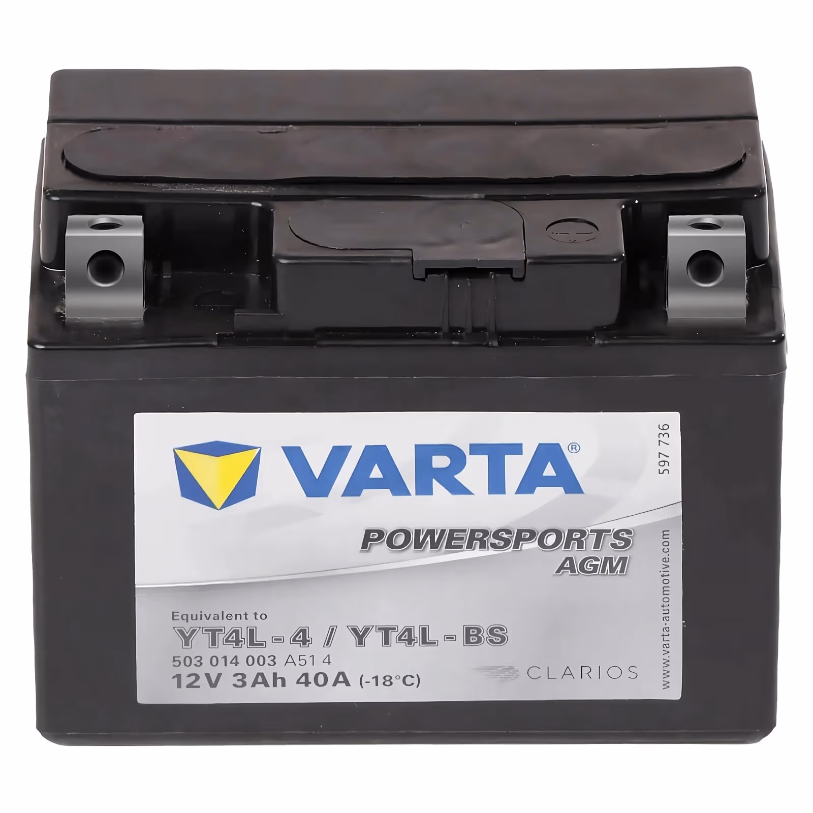 Batteria Moto Varta Powersports AGM 503 014 003 Massima Potenza e Affidabilita'