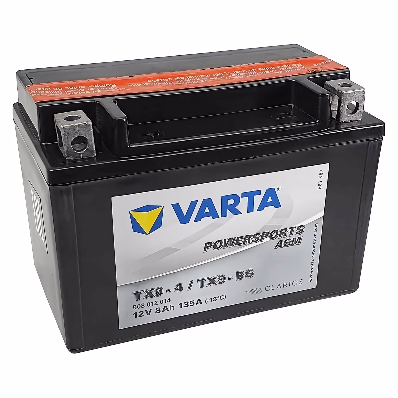 Batteria Moto VARTA Powersports AGM 508 012 014 Potenza Affidabile e Resistente