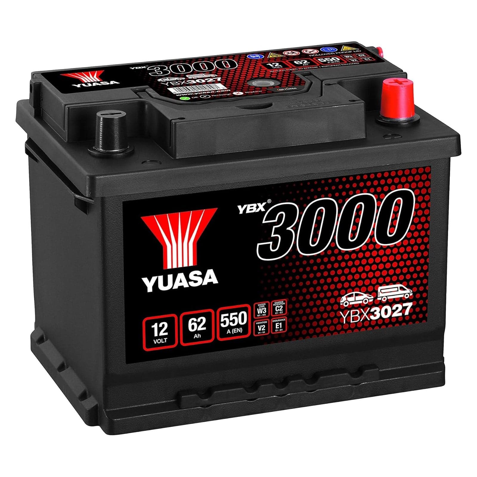 YUASA batteria YBX3027