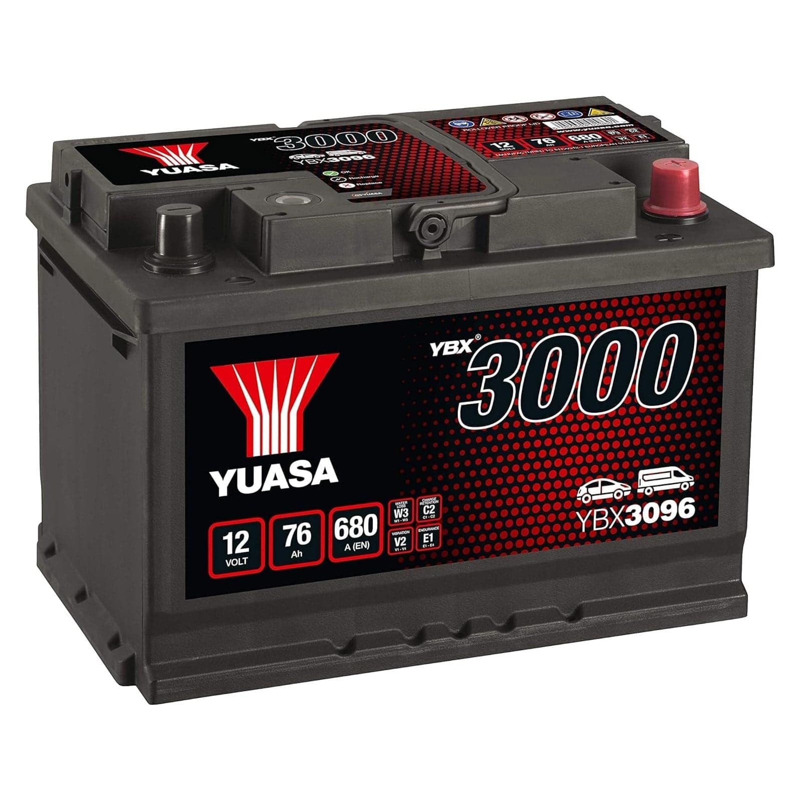 YUASA batteria YBX3096