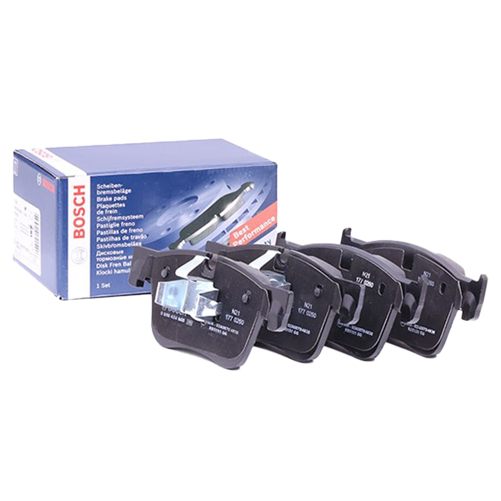 Kit Pastiglie Freno Anteriori Bosch per Peugeot 3008