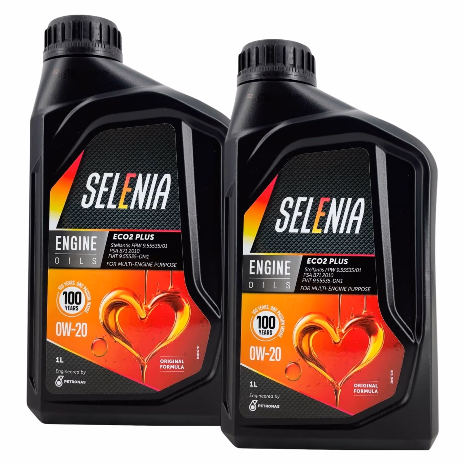 Olio Motore Selenia Eco2 Plus 0W20 Specifica Stellantis FPW9.55535/01 2L